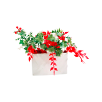 Load image into Gallery viewer, Napco Santa in Car Planter
