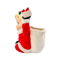 Load image into Gallery viewer, Vintage Santa Baby Planter
