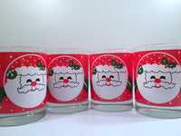 Load image into Gallery viewer, Libbey Mid-Century Santa Glasses (Set of 4 with Original Box)

