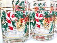 Load image into Gallery viewer, Culver Signed Mid-Century 8-Piece Christmas Cocktail Set
