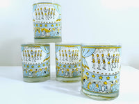 Load image into Gallery viewer, Georges Briard - Signed Mid-Century &quot;A Night at the Roxy&quot; Double Old Fashion Glasses (Set of 4)
