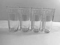 Load image into Gallery viewer, Art Deco Vintage Bourbon Glasses (Set of 4)

