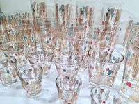 Load image into Gallery viewer, Federal Glass Mid-Century 29-Piece Retro Mod Bar Set
