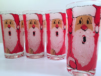 Load image into Gallery viewer, Vintage Sax 5th Avenue Santa Glasses (Set of 4)

