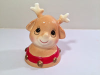 Load image into Gallery viewer, Enesco Vintage Santa and Reindeer Bells
