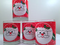 Load image into Gallery viewer, Libbey Mid-Century Santa Glasses (Set of 4 with Original Box)
