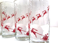 Load image into Gallery viewer, Mid Century Up-Up and Away Highball Glasses (Set of 6)

