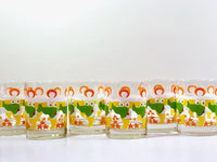 Load image into Gallery viewer, Tastesetter Signed Can Can Girls Double Old Fashion Glasses (Set of 6)
