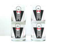 Load image into Gallery viewer, Vintage Retro Putting On The Ritz Double Old Fashion Glasses (Set of 4)
