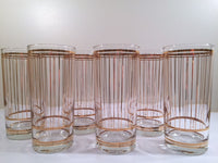 Load image into Gallery viewer, Culver Signed Mid-Century Devon 22-Karat Gold Glasses (Set of 6)

