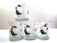 Load image into Gallery viewer, Neiman Marcus Art Deco Dove Double Old Fashion Glasses (Set of 4)
