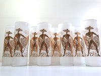 Load image into Gallery viewer, Federal Glass - Marc Bellaire - Beachcomber  design Collins Glasses (Set of 8)
