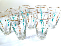 Load image into Gallery viewer, Libbey Mid-Century Staccato Glasses (Set of 8)
