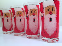 Load image into Gallery viewer, Vintage Sax 5th Avenue Santa Glasses (Set of 4)
