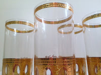 Load image into Gallery viewer, Culver Signed Antigua Mid-Century 22-Karat Gold Highball Glasses (Set of 4)

