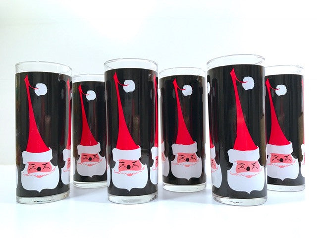 Libbey Santa Glasses (Set of 6)