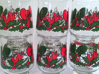 Load image into Gallery viewer, Mid-Century Vintage Christmas Glasses (Set of 7)
