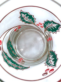 Load image into Gallery viewer, Culver Signed Mid-Century Holly Leaf Double Old Fashion Glasses (Set of 4)
