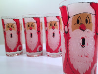 Load image into Gallery viewer, Vintage Sax 5th Avenue Santa Glasses (Set of 4)
