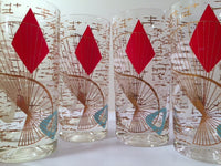 Load image into Gallery viewer, Washington Glass Mid-Century Atomic Glasses (Set of 8)
