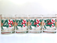Load image into Gallery viewer, Culver Signed Mid-Century 8-Piece Christmas Cocktail Set
