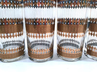 Load image into Gallery viewer, Culver Signed Mid-Century Barcelona 22-Karat Gold Highball Glasses (Set of 4)
