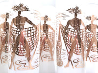 Load image into Gallery viewer, Federal Glass - Marc Bellaire - Beachcomber  design Collins Glasses (Set of 8)
