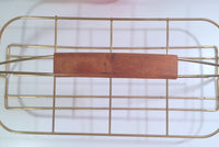 Load image into Gallery viewer, Federal Glass Mid-Century Somewhere Over the Rainbow Roly Poly Bar Set (8 Glasses with Carrier)
