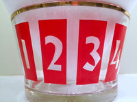 Load image into Gallery viewer, Vintage Numero/Number 1-8 Ice Bucket
