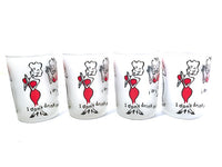 Load image into Gallery viewer, Gay Fad Mid-Century Measuring Glasses (Set of 4)
