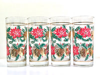 Load image into Gallery viewer, Culver Signed Mid-Century 8-Piece Christmas Cocktail Set
