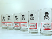 Load image into Gallery viewer, Dominion Glass Mid-Century Name Your Poison Glasses (Set of 6)

