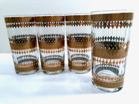 Load image into Gallery viewer, Culver Signed Mid-Century Barcelona 22-Karat Gold Highball Glasses (Set of 4)
