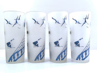 Load image into Gallery viewer, Federal Glass Mid-Century Down The Hatch Tall Collins Glasses (Set of 4)
