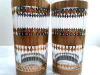 Load image into Gallery viewer, Culver Signed Mid-Century Barcelona 22-Karat Gold Highball Glasses (Set of 4)
