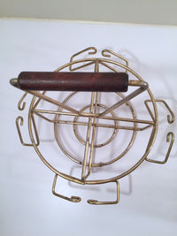 Load image into Gallery viewer, Culver Signed Mid-Century Valencia Green &amp; 22-Karat Gold 8-Piece Bar Set With Carrier (Set of 4 Glasses,  4 Coasters, Carrier)
