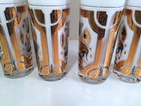 Load image into Gallery viewer, Fred Press Signed Mid-Century Trojan Horse Highball Glasses (Set of 4)
