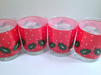 Load image into Gallery viewer, Libbey Mid-Century Santa Glasses (Set of 4 with Original Box)
