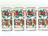 Load image into Gallery viewer, Culver Signed Mid-Century 8-Piece Christmas Cocktail Set
