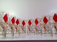 Load image into Gallery viewer, Washington Glass Mid-Century Atomic Glasses (Set of 8)
