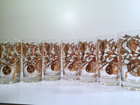 Load image into Gallery viewer, Vintage Christmas 22-Karat Gold Tree Branch and Ornaments Bar Set (Set of 13)
