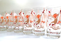 Load image into Gallery viewer, Georges Briard Signed Mid-Century Monkey Business Glasses (Set of 6)
