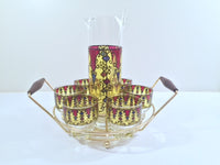 Load image into Gallery viewer, Culver Signed Mid-Century 8-Piece Renaissance Bar Set
