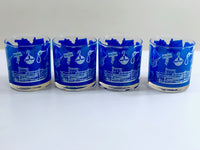 Load image into Gallery viewer, Georges Briard Signed Mid-Century Come Sail Away Old Fashion Glasses (Set of 4)

