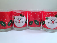 Load image into Gallery viewer, Libbey Mid-Century Santa Glasses (Set of 4 with Original Box)
