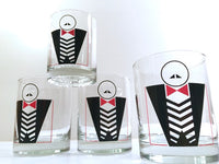 Load image into Gallery viewer, Vintage Retro Putting On The Ritz Double Old Fashion Glasses (Set of 4)
