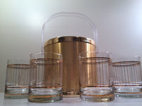 Load image into Gallery viewer, Culver Signed Mid-Century Devon 5-Piece Entertaining Set
