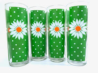 Load image into Gallery viewer, Pasinski Mid-Century Signed Daisy Tall Collins Glasses (Set of 4)
