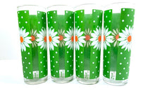 Load image into Gallery viewer, Pasinski Mid-Century Signed Daisy Tall Collins Glasses (Set of 4)
