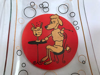 Load image into Gallery viewer, Vintage Mid-Century Cartoon Dog Appetizer Plate Set (Set of 4)
